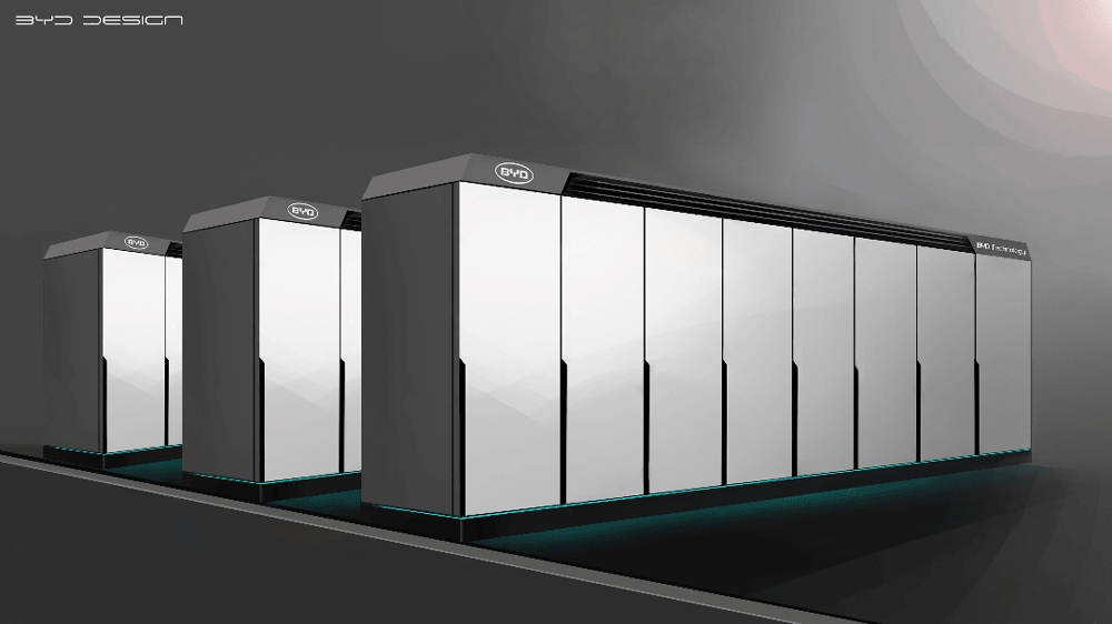 Battery storage equipment featured on Green Solar Energy’s website